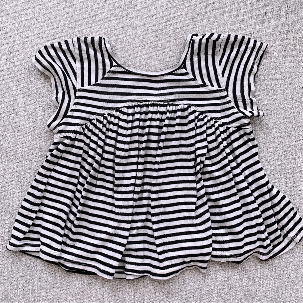 Free people striped shirt size xs